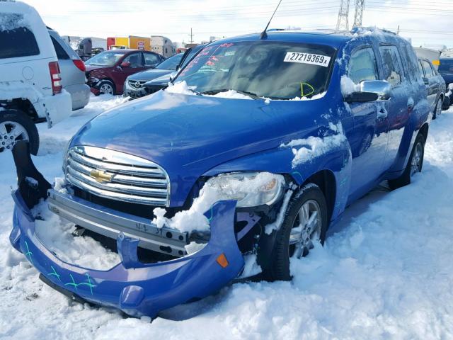 3GNDA23D18S547329 - 2008 CHEVROLET HHR LT BLUE photo 2