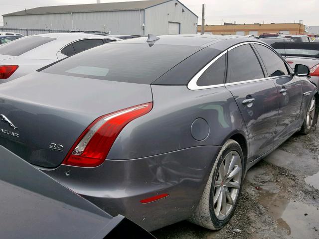 SAJXJ1CDXE8V71229 - 2014 JAGUAR XJ SILVER photo 4