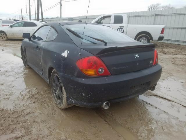 KMHHN65F63U035428 - 2003 HYUNDAI TIBURON GT  photo 3