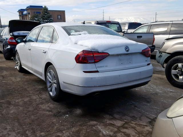 1VWBA7A32JC030721 - 2018 VOLKSWAGEN PASSAT SE WHITE photo 3