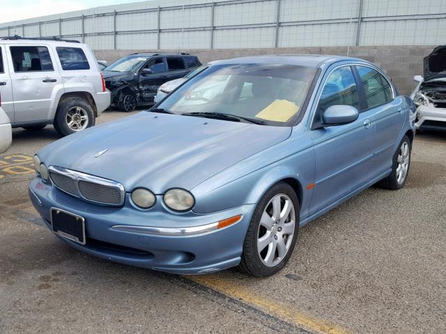 SAJWA51A26WE80564 - 2006 JAGUAR X-TYPE 3.0 BLUE photo 2