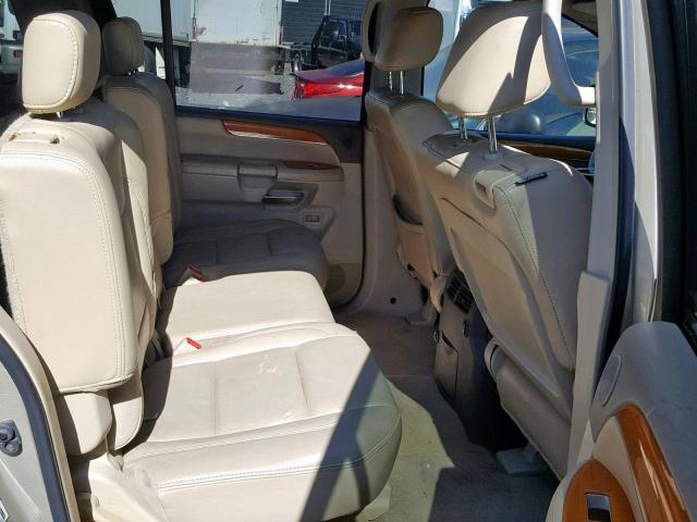 5N3AA08C48N905603 - 2008 INFINITI QX56 GOLD photo 6