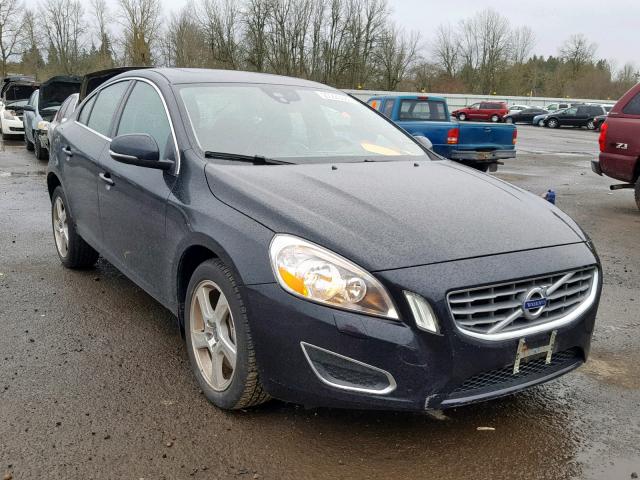 YV1622FS6C2116301 - 2012 VOLVO S60 T5 BLACK photo 1