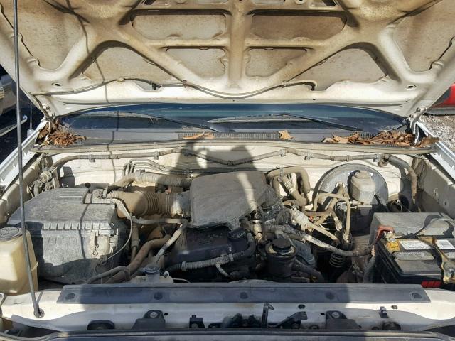 5TENX22N86Z232084 - 2006 TOYOTA TACOMA WHITE photo 7