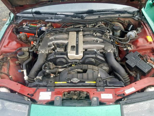 JN1RZ26H7MX500727 - 1991 NISSAN 300ZX 2+2 GREEN photo 7