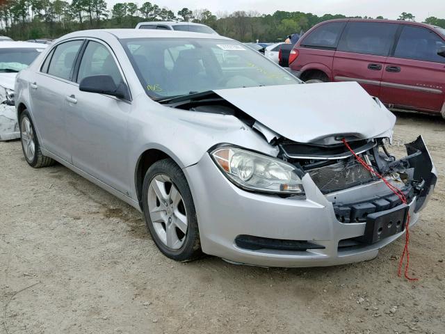 1G1ZB5EB7A4121328 - 2010 CHEVROLET MALIBU LS SILVER photo 1