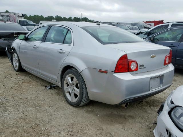 1G1ZB5EB7A4121328 - 2010 CHEVROLET MALIBU LS SILVER photo 3