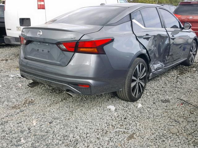 1N4BL4CV7KC112106 - 2019 NISSAN ALTIMA SR GRAY photo 4