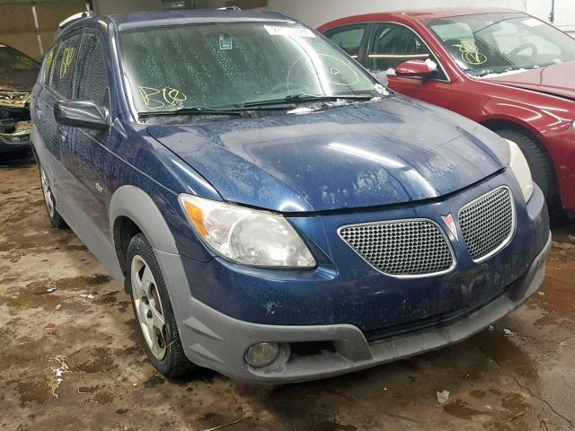 5Y2SL65806Z410545 - 2006 PONTIAC VIBE BLUE photo 1