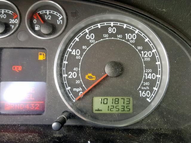 WVWRH63B83P200555 - 2003 VOLKSWAGEN PASSAT GLX GRAY photo 8