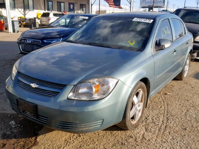 1G1AF5F56A7194702 - 2010 CHEVROLET COBALT 2LT GREEN photo 2