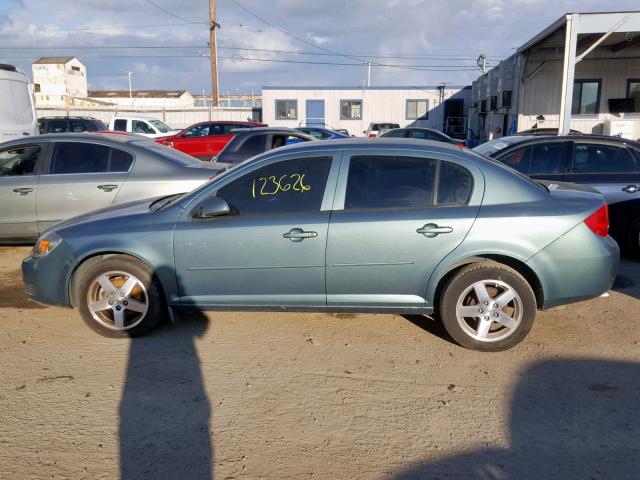 1G1AF5F56A7194702 - 2010 CHEVROLET COBALT 2LT GREEN photo 9