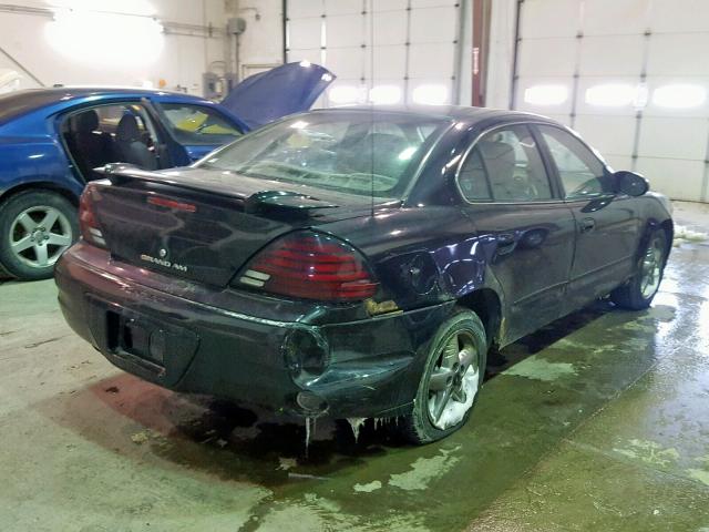 1G2NF52E44M707325 - 2004 PONTIAC GRAND AM S BLACK photo 4