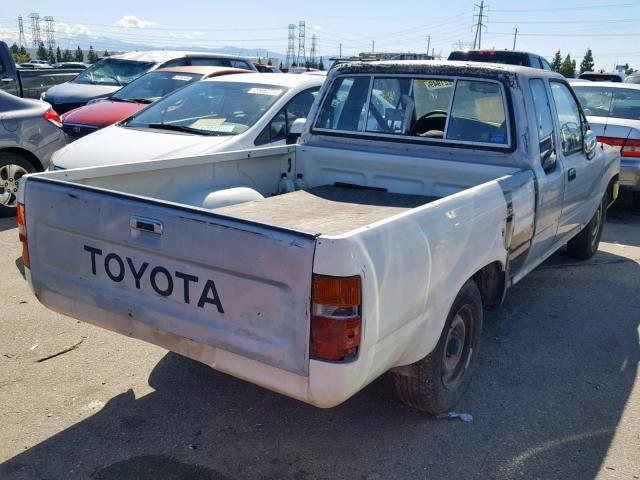 JT4RN93P4L5015954 - 1990 TOYOTA PICKUP 1/2 BLUE photo 4