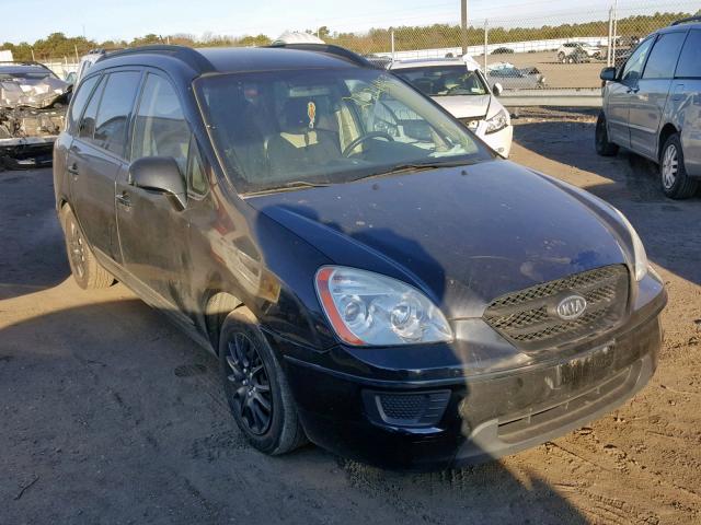 KNAFG526587151128 - 2008 KIA RONDO LX BLACK photo 1