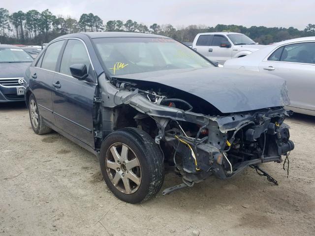 JHMCN36595C011490 - 2005 HONDA ACCORD HYB BLUE photo 1