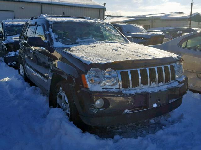 1J4HR58276C146490 - 2006 JEEP GRAND CHER BLACK photo 1