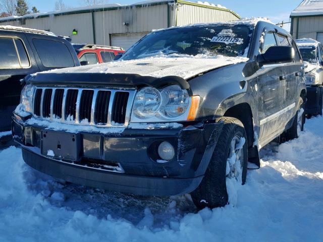 1J4HR58276C146490 - 2006 JEEP GRAND CHER BLACK photo 2