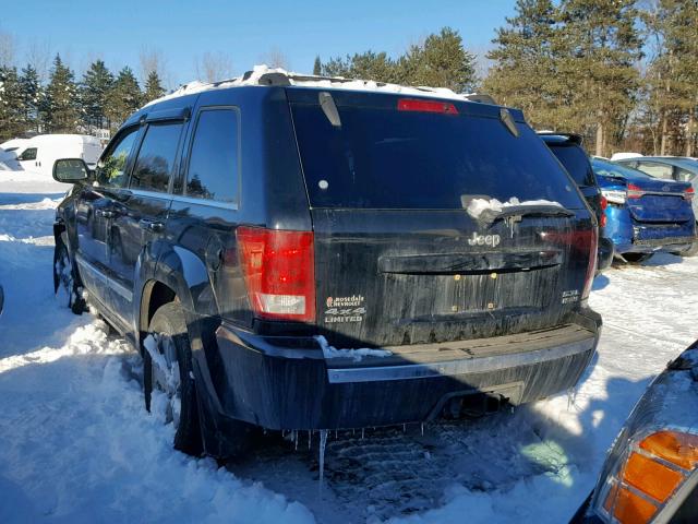 1J4HR58276C146490 - 2006 JEEP GRAND CHER BLACK photo 3