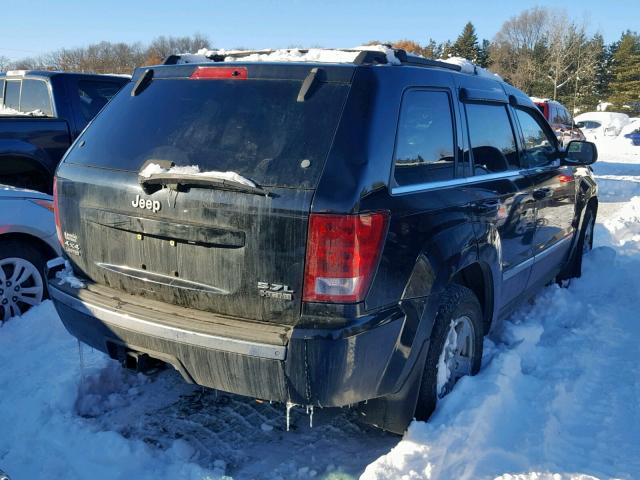 1J4HR58276C146490 - 2006 JEEP GRAND CHER BLACK photo 4