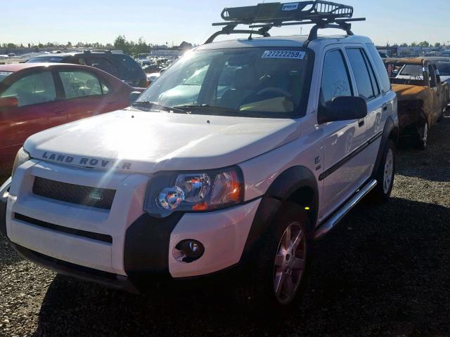 SALNE22244A291239 - 2004 LAND ROVER FREELANDER WHITE photo 2