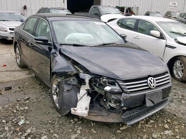 1VWAT7A31EC056741 - 2014 VOLKSWAGEN PASSAT S BLACK photo 1