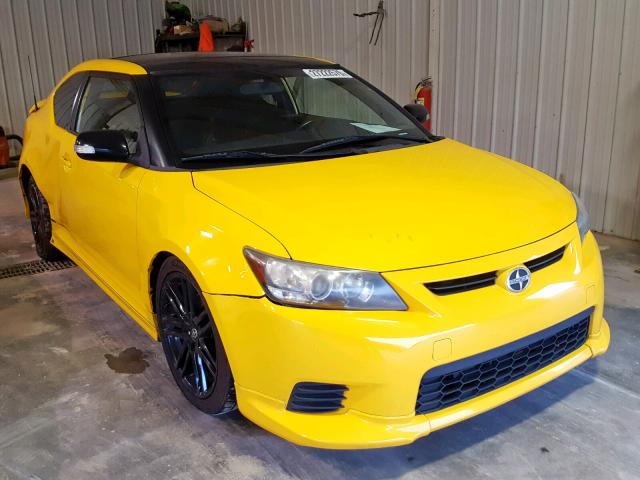 JTKJF5C78C3026382 - 2012 TOYOTA SCION TC YELLOW photo 1