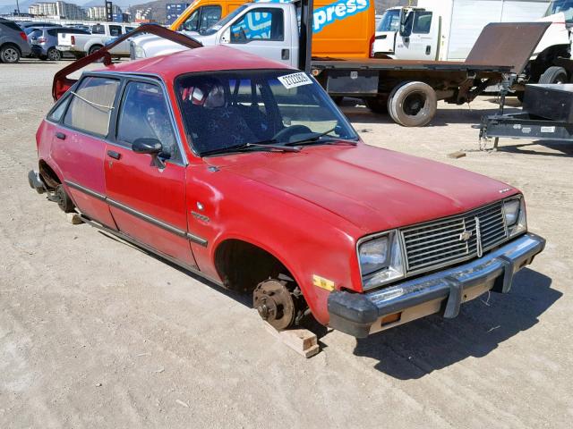 1G2AL68C9CA207602 - 1982 PONTIAC T-1000 RED photo 1