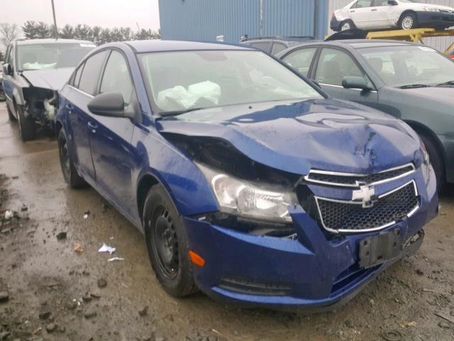 1G1PC5SH5C7400453 - 2012 CHEVROLET CRUZE LS BLUE photo 1