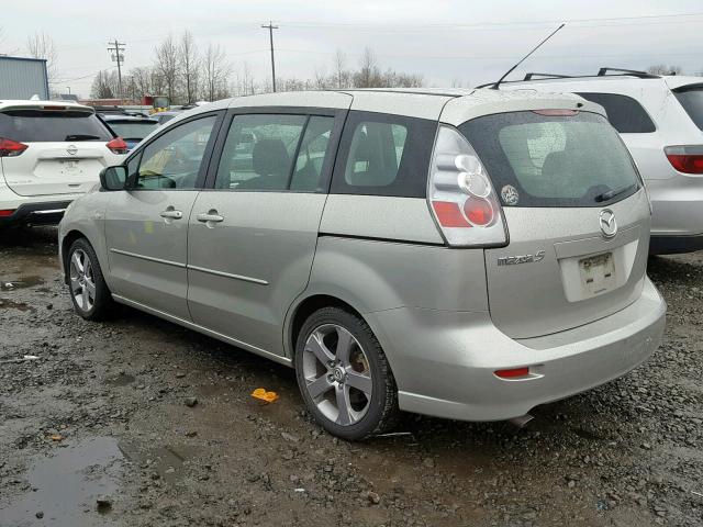 JM1CR293660113939 - 2006 MAZDA 5 SILVER photo 3