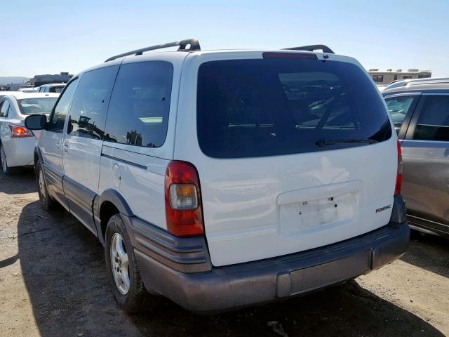 1GMDV23E75D150320 - 2005 PONTIAC MONTANA WHITE photo 3