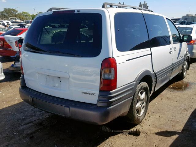 1GMDV23E75D150320 - 2005 PONTIAC MONTANA WHITE photo 4