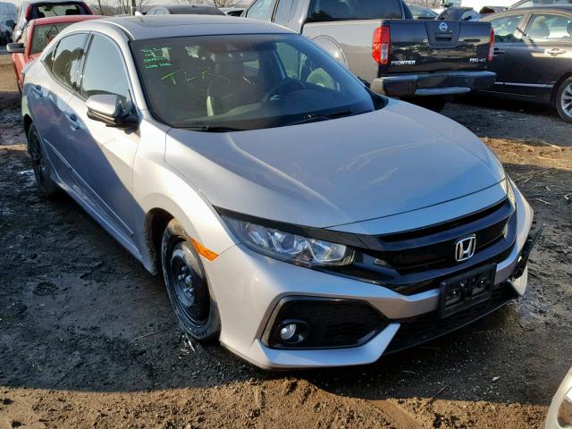 SHHFK7H8XJU412872 - 2018 HONDA CIVIC EXL SILVER photo 1