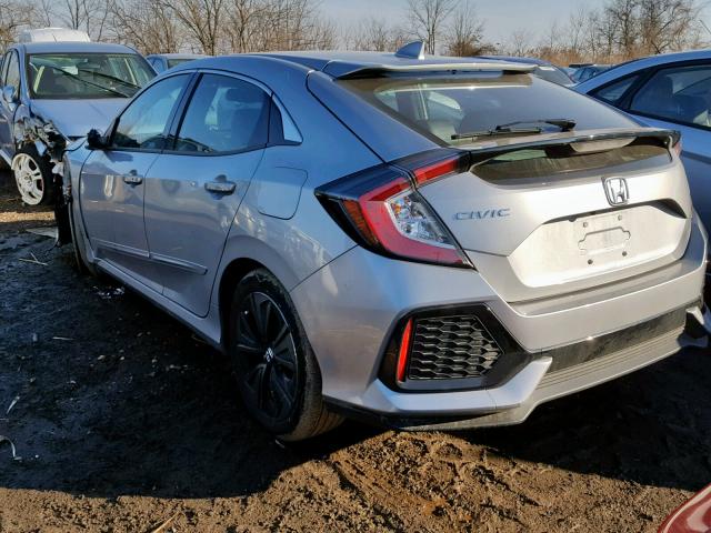 SHHFK7H8XJU412872 - 2018 HONDA CIVIC EXL SILVER photo 3