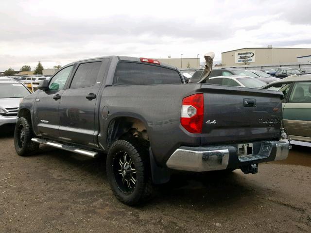 5TFDY5F15EX364761 - 2014 TOYOTA TUNDRA CRE GRAY photo 3