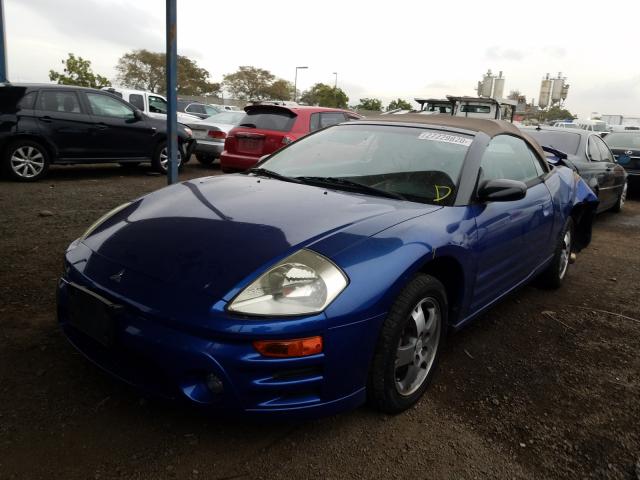 4A3AE45G75E016366 - 2005 MITSUBISHI ECLIPSE SPYDER GS  photo 2