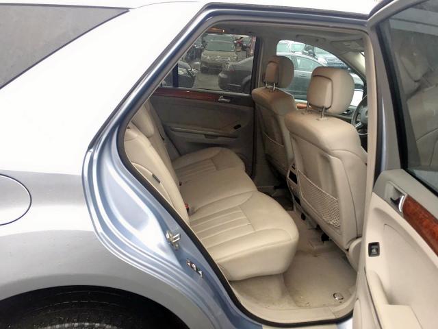 4JGBB22E58A429210 - 2008 MERCEDES-BENZ ML 320 CDI BLUE photo 5