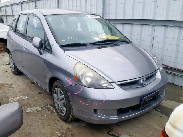 JHMGD38448S055366 - 2008 HONDA FIT SILVER photo 1