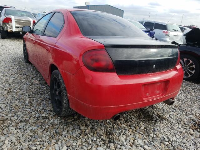 1B3ES66S04D590700 - 2004 DODGE NEON SRT-4  photo 3