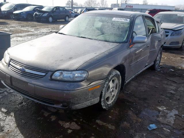 1G1NE52J12M642046 - 2002 CHEVROLET MALIBU LS SILVER photo 2