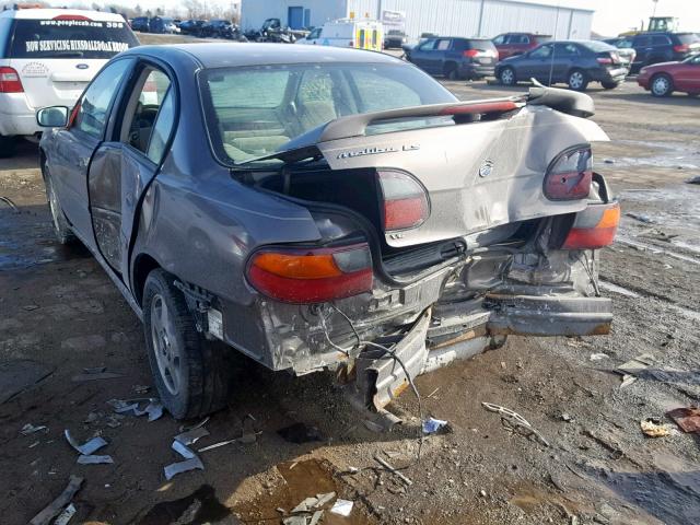 1G1NE52J12M642046 - 2002 CHEVROLET MALIBU LS SILVER photo 3