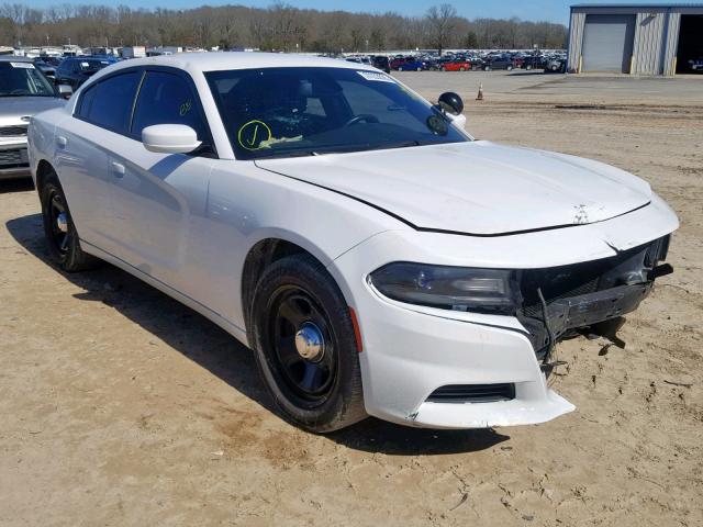 2C3CDXAT0FH754656 - 2015 DODGE CHARGER PO WHITE photo 1