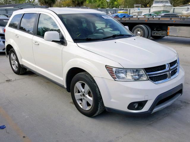 3D4PG1FGXBT562114 - 2011 DODGE JOURNEY MA WHITE photo 1