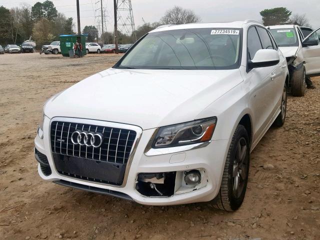 WA1WKAFPXCA084870 - 2012 AUDI Q5 PRESTIG WHITE photo 2