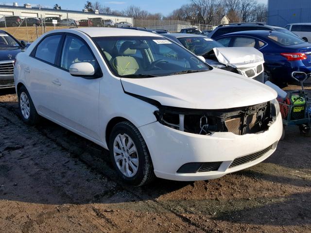 KNAFU4A23A5184907 - 2010 KIA FORTE EX WHITE photo 1