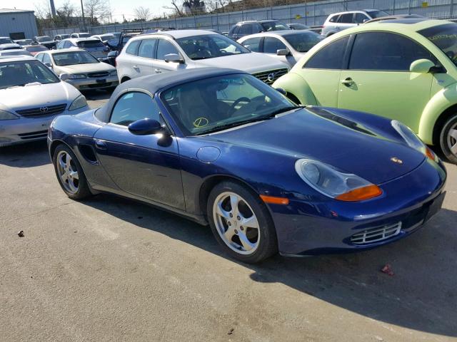 WP0CA29861U622739 - 2001 PORSCHE BOXSTER BLUE photo 1