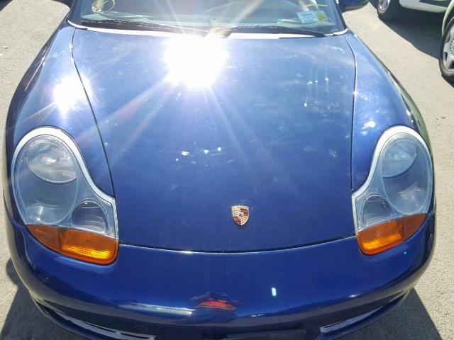 WP0CA29861U622739 - 2001 PORSCHE BOXSTER BLUE photo 7