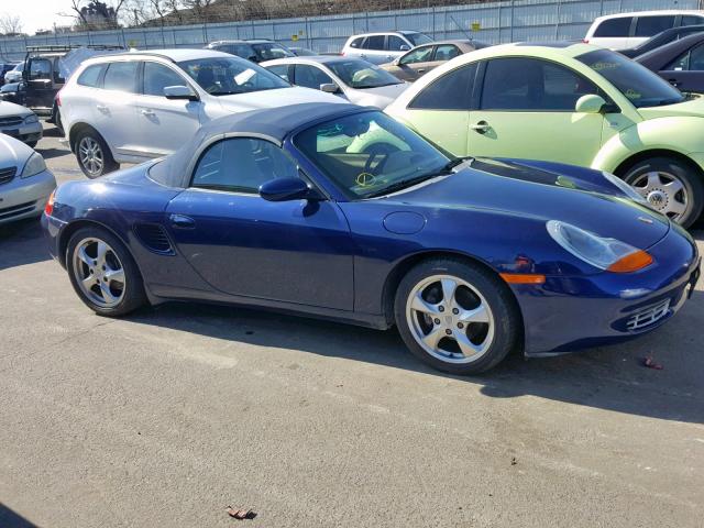 WP0CA29861U622739 - 2001 PORSCHE BOXSTER BLUE photo 9