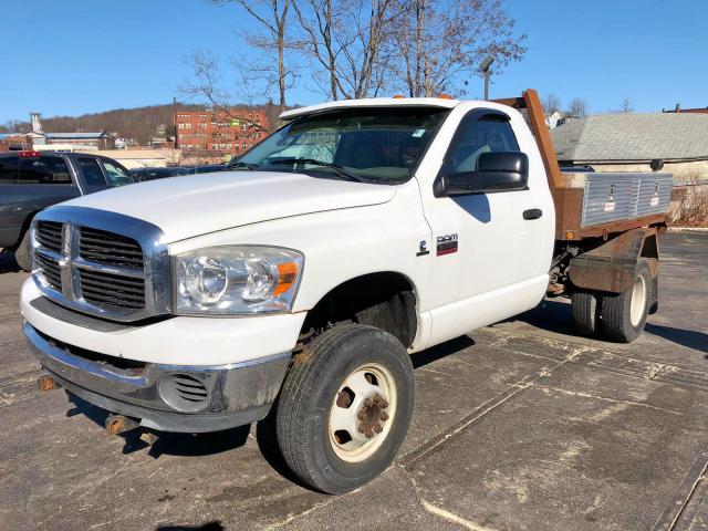 3D7MX46A67G771448 - 2007 DODGE RAM 3500 S WHITE photo 2