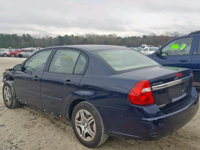 1G1ZS51856F238248 - 2006 CHEVROLET MALIBU LS BLUE photo 3